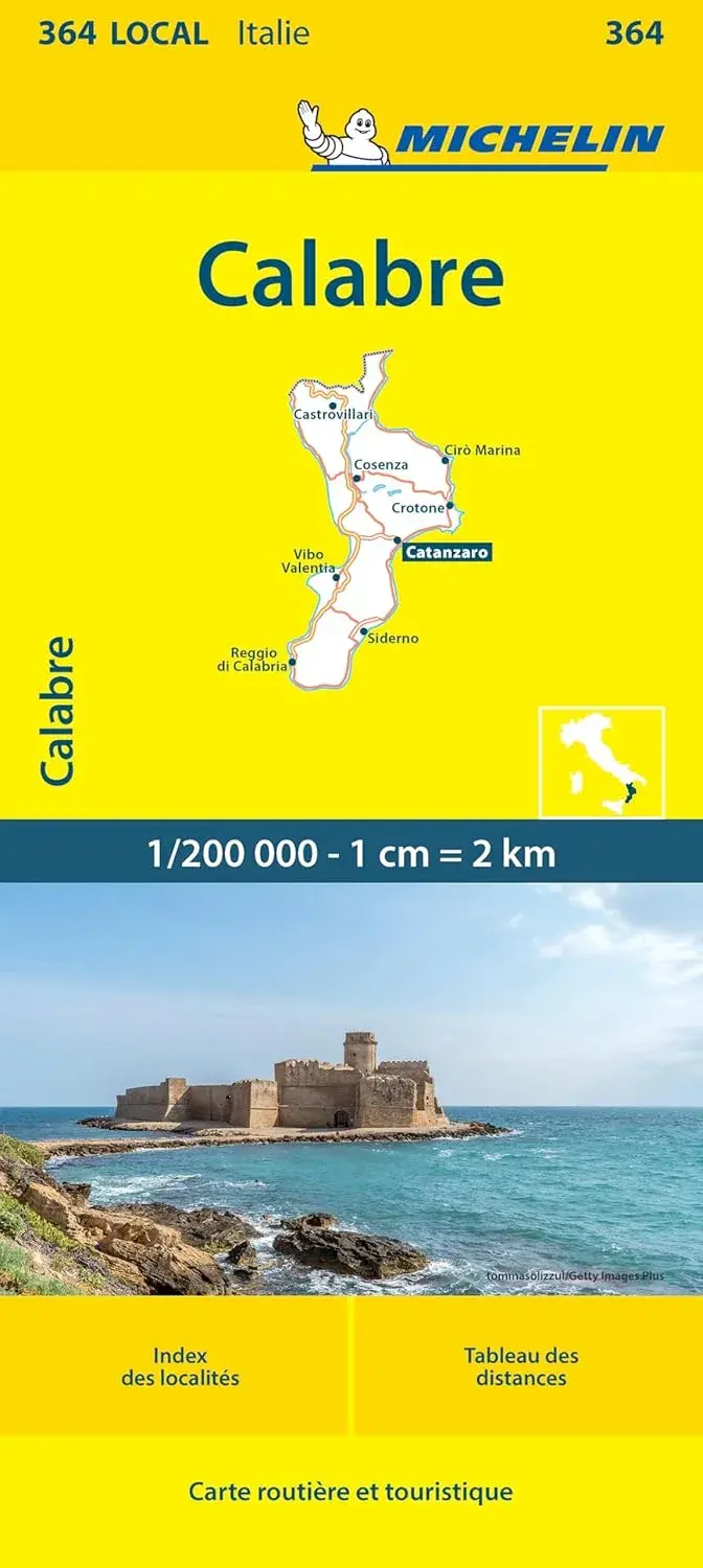 Wegenkaart Local 364 Calabria