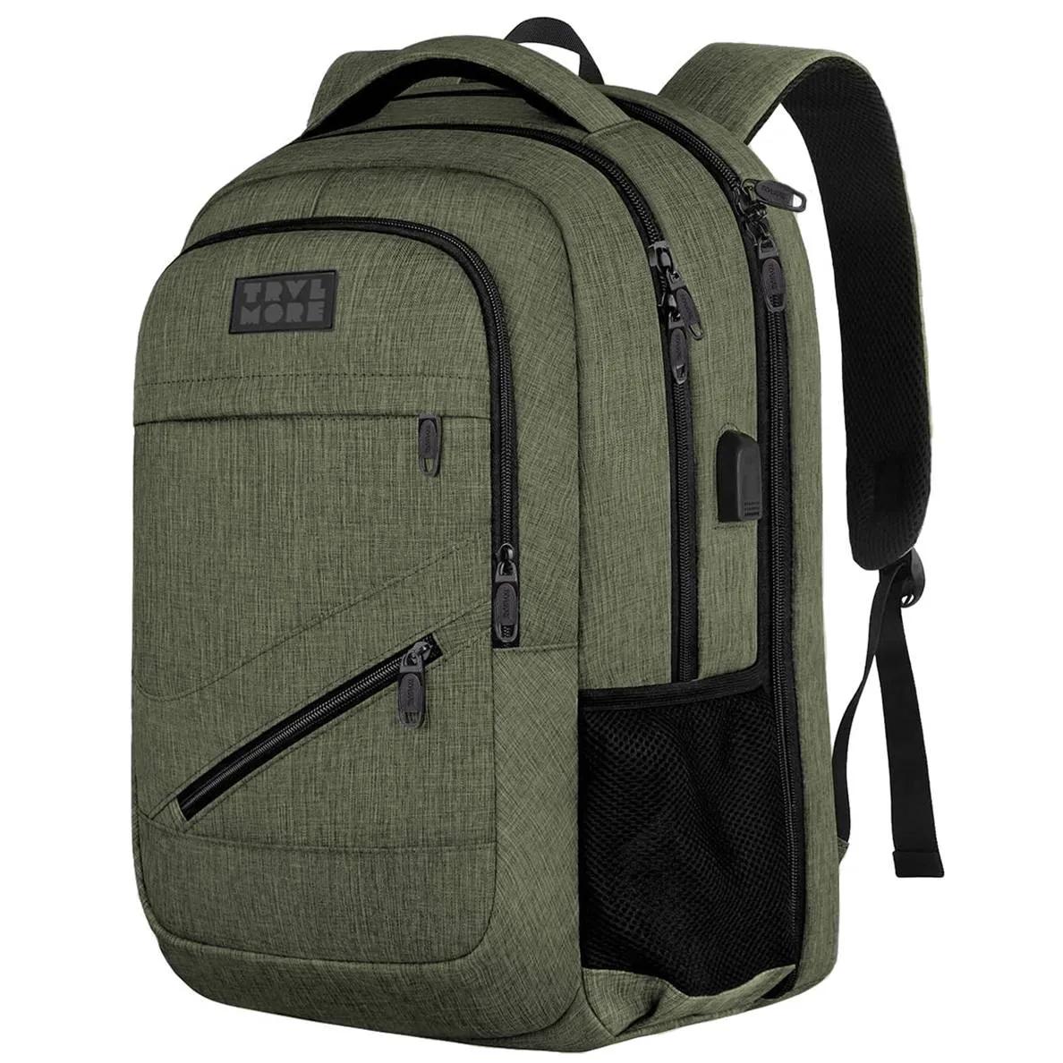 Trvlmore  Rugtas  28L  15,6Inch  Groen