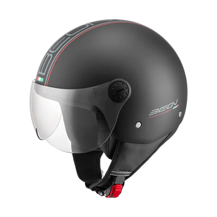 Design Scooterhelm met vizier