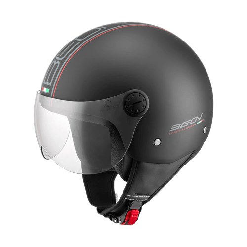 Design Scooterhelm met vizier