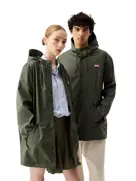 Jo PU Raincoat - Jas - Unisex - Hunter