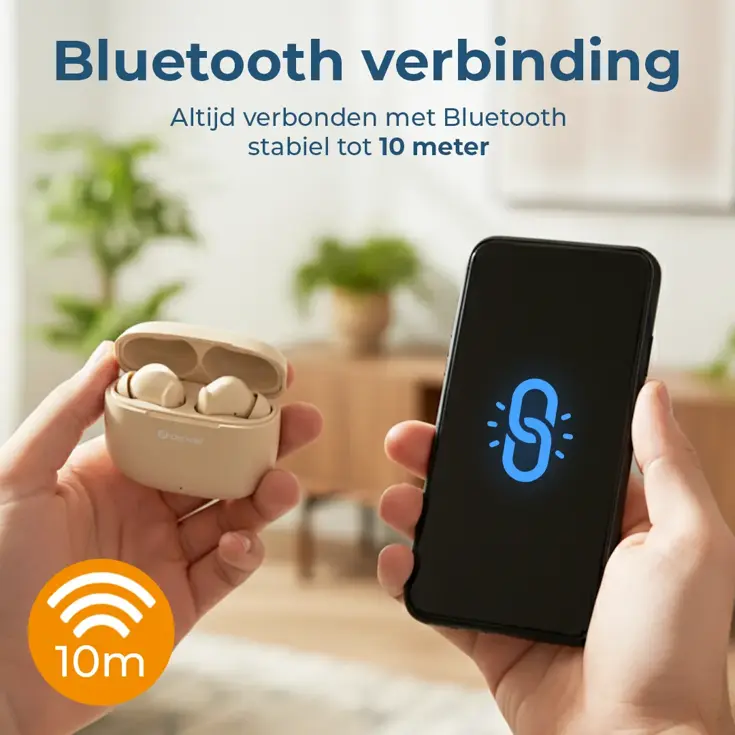 In-ear Draadloze Bluetooth Oortjes Oordopjes