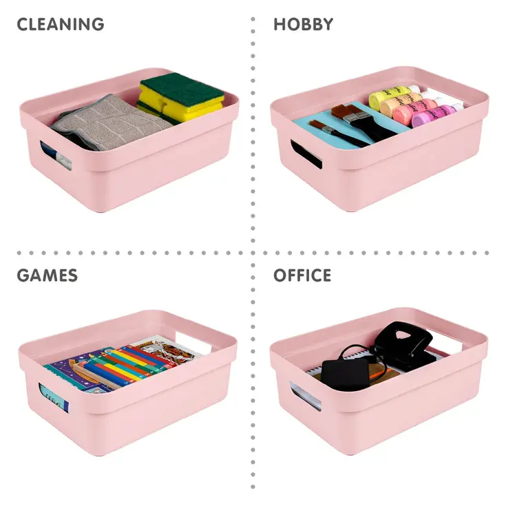 Sigma home - Opbergbox - 9L - 6-delig