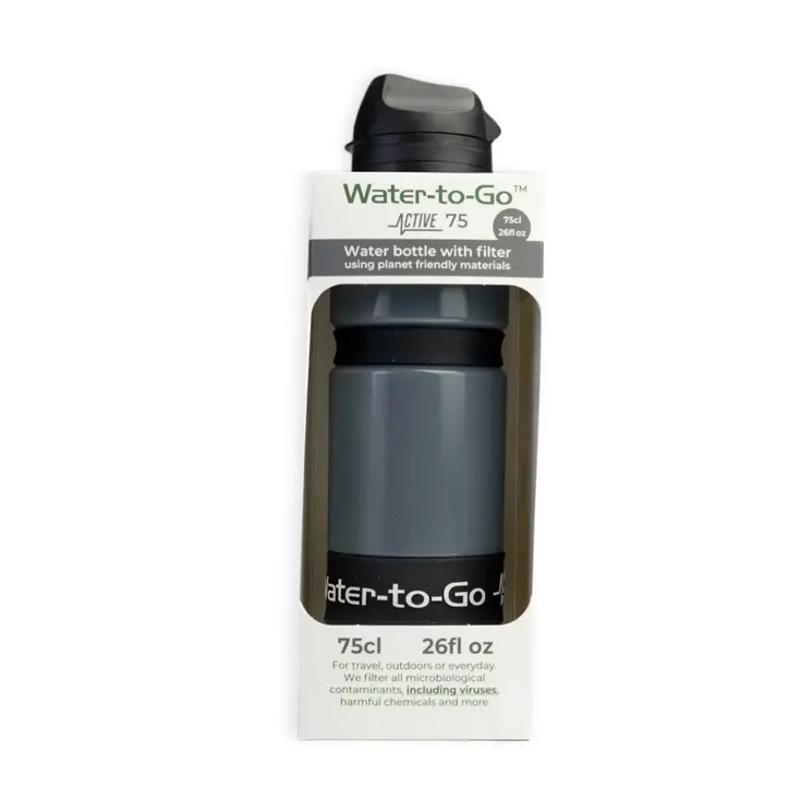 Waterfilter - Eco-Active 75cl - Zwart