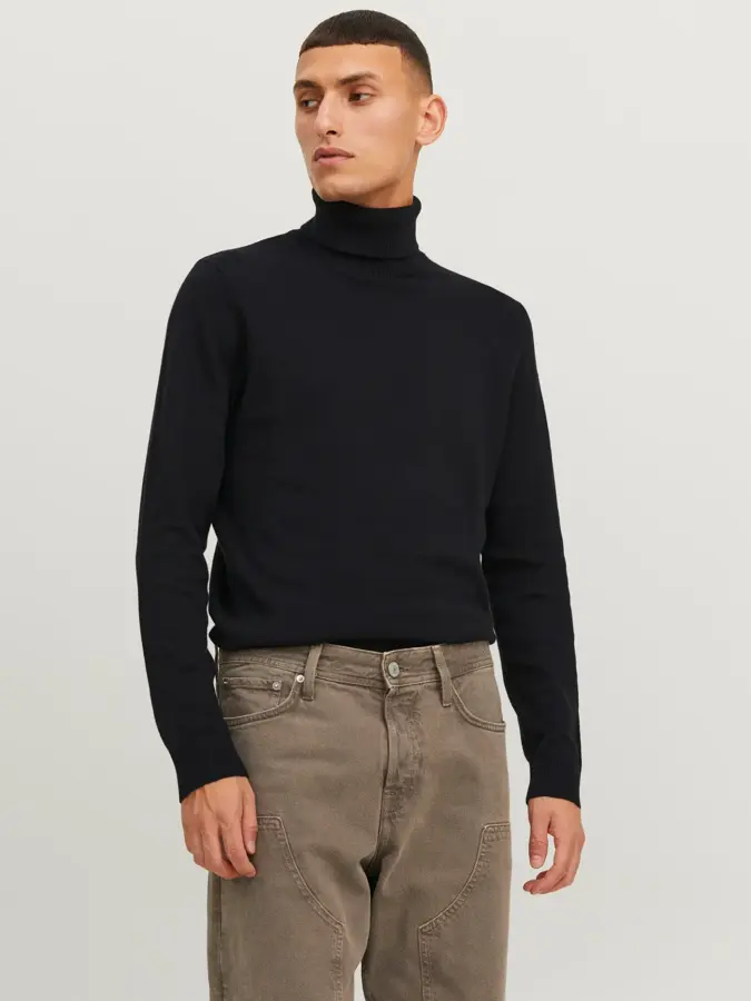 Heren Emil Knit Roll Neck  Jack & Jones
