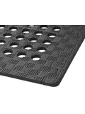 Tenttapijttegels - zwart - 8 stuks