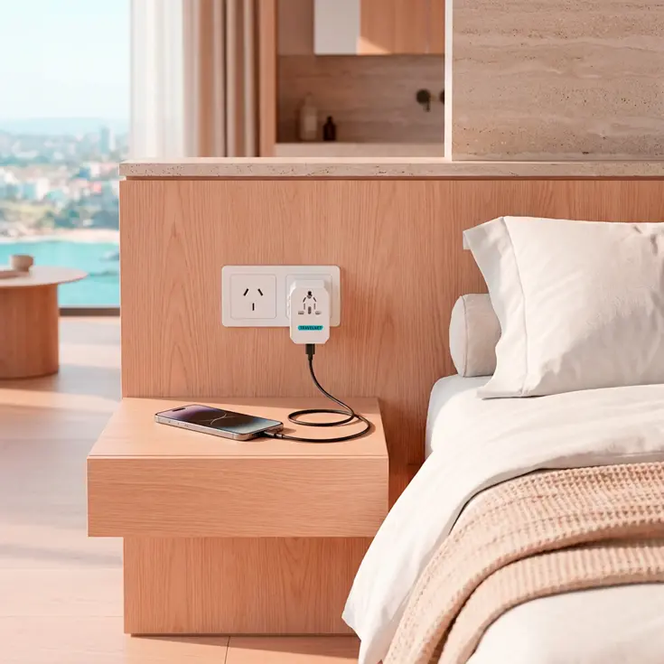 Wereldstekker 70W – 3x USB-C & 2x USB-A
