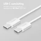 imoshion USB-C naar USB-C kabel 2 meter