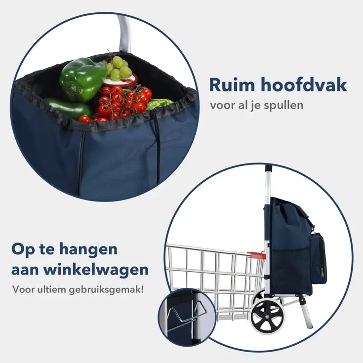 Boodschappentrolley 50L