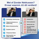 Nekkussen Vliegtuig Ergonomisch - Reiskussen Set