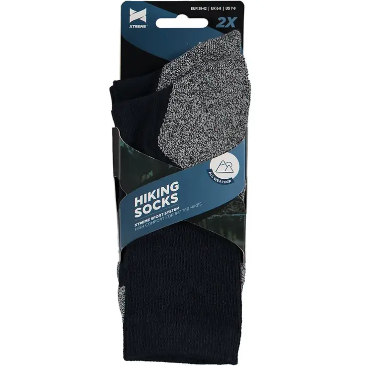 2 paar - Hiking Sokken