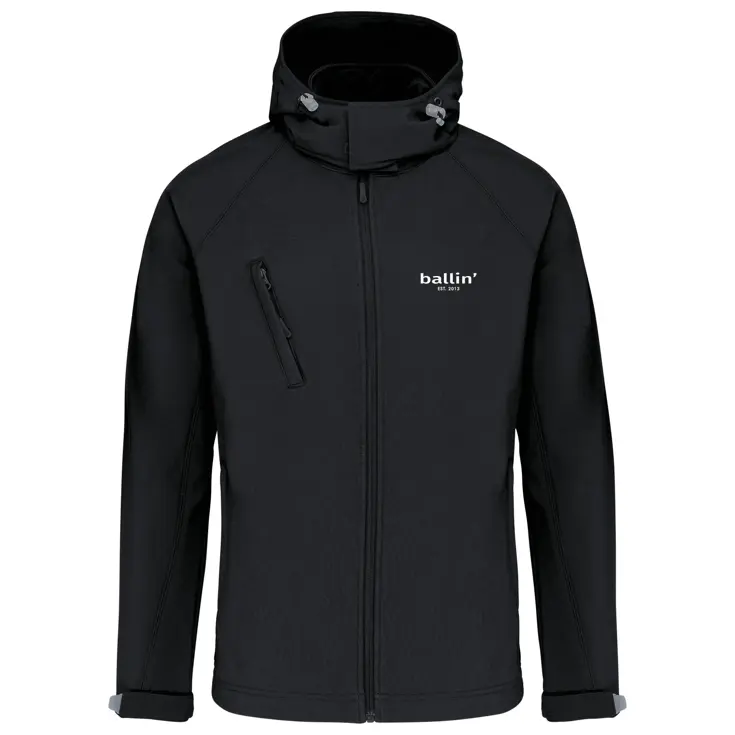 Heren Softshell Hooded Jas