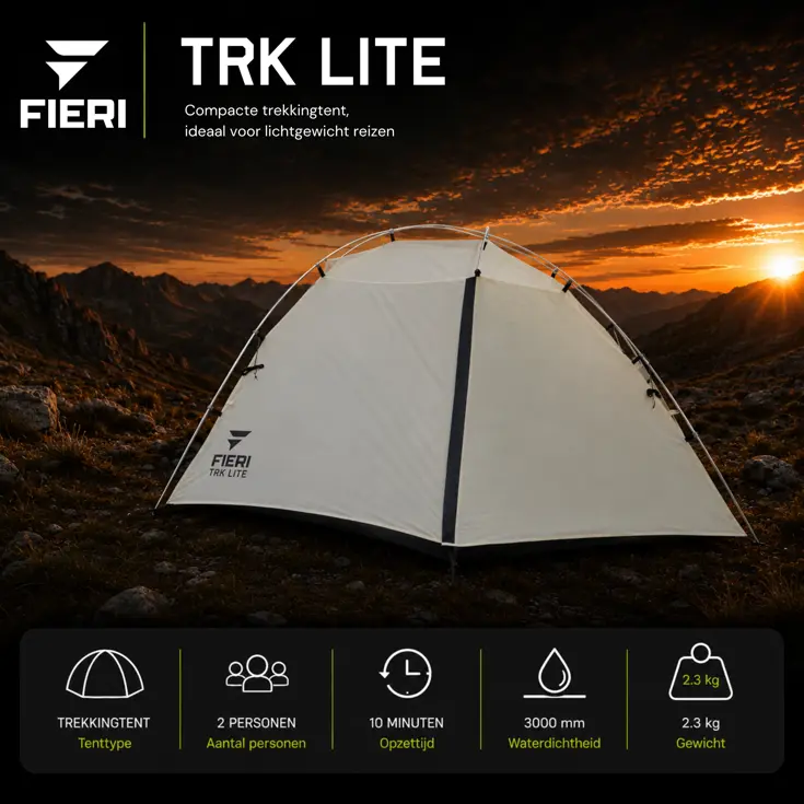 TRK Lite - Trekkingstent (2P)
