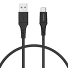 Gevlochten USB-C naar USB kabel