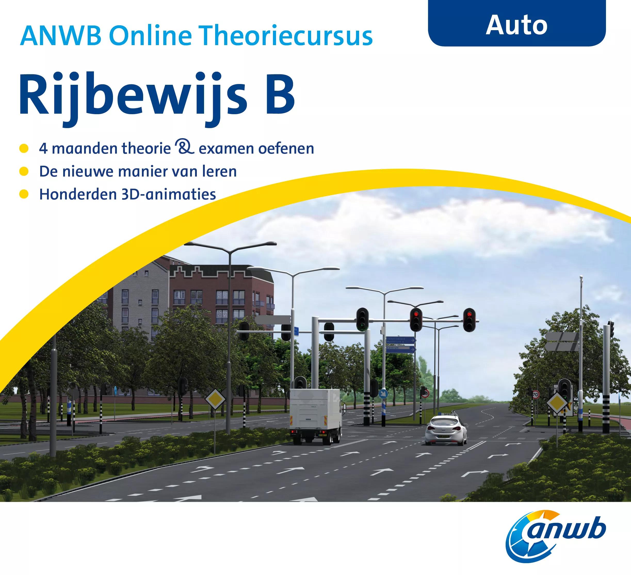 ANWB  Cadeaukaart online theoriecursus  Rijbewijs B main product image