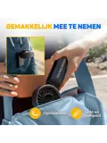 Handventilator PRO 3in1 - Oplaadbaar & Draagbaar