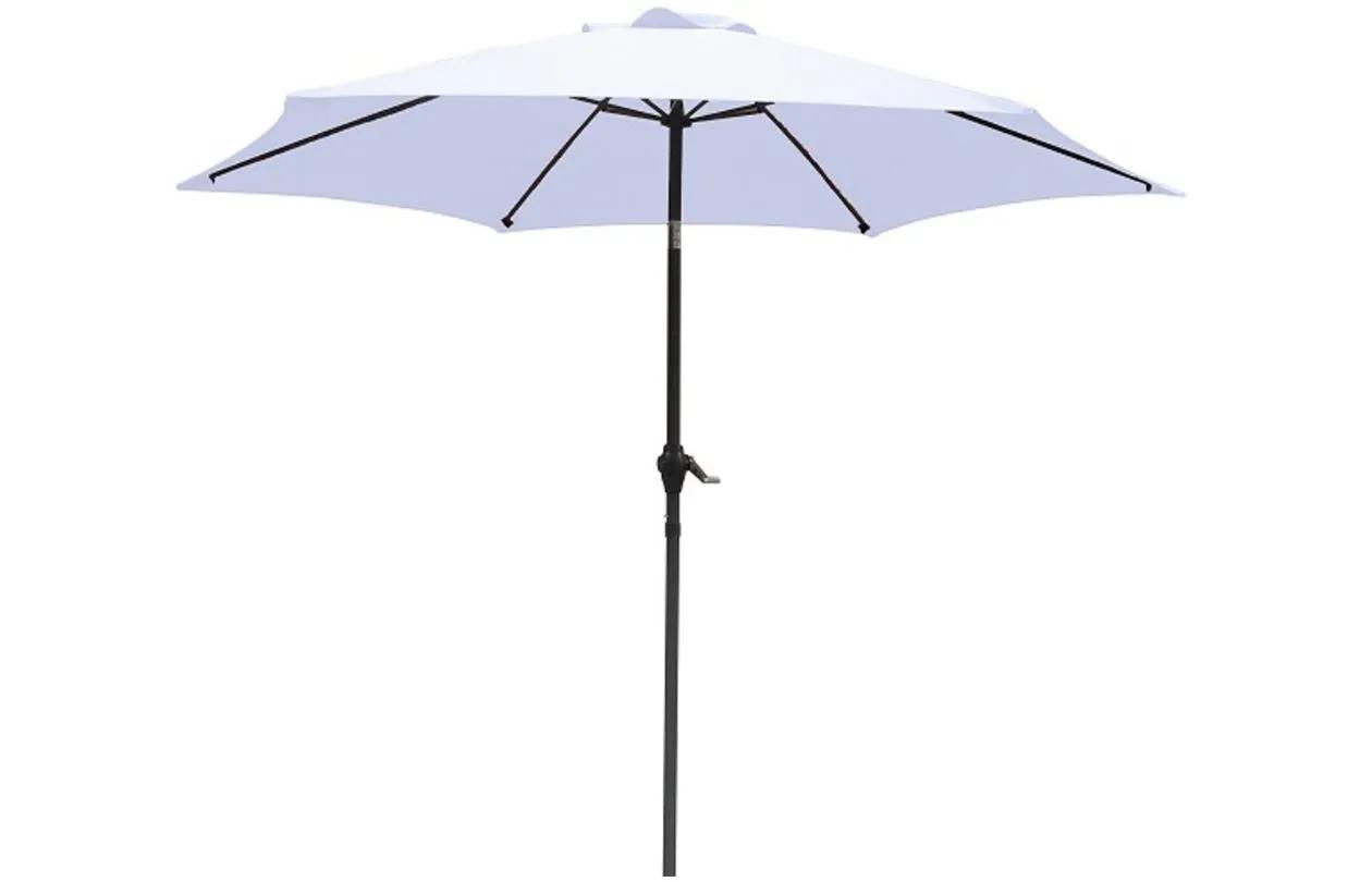 Pimxl  Parasol Luxe 6-ribs  Ø 300cm  wit  Wit