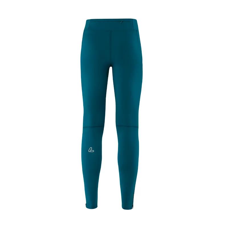 Löffler  Loeffler hardloopbroek dames W Long Tights DD  Blauw