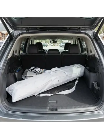 Waterafstotende snowboardtas 180x40x16 cm - Wit