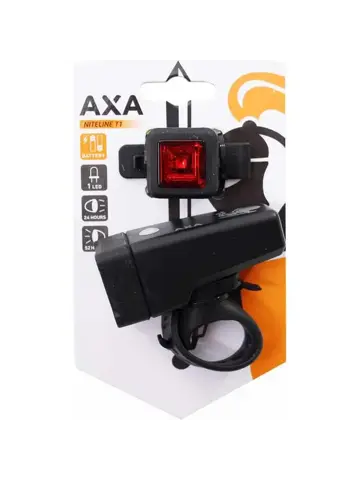 Axa Verlichting Set Niteline T1 Batterij
