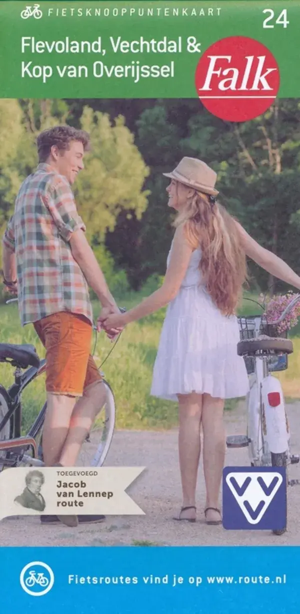 VVV Fietskaart 24 Flevoland - Vechtdal