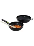 Eurotrail Wokpan Ø 28cm Zwart