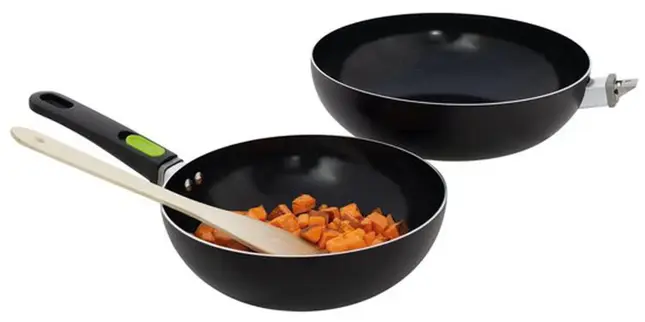 Eurotrail Wokpan Ø 28cm Zwart