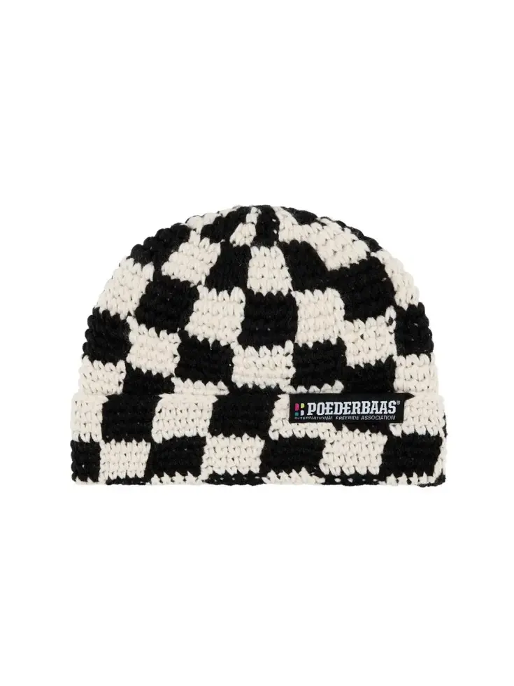 Poederbaas - Checkerboard - Heren - Muts