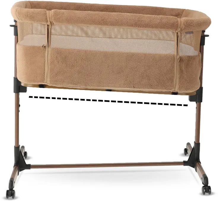 Snoozy Teddy Co Sleeper - Verstelbaar frame