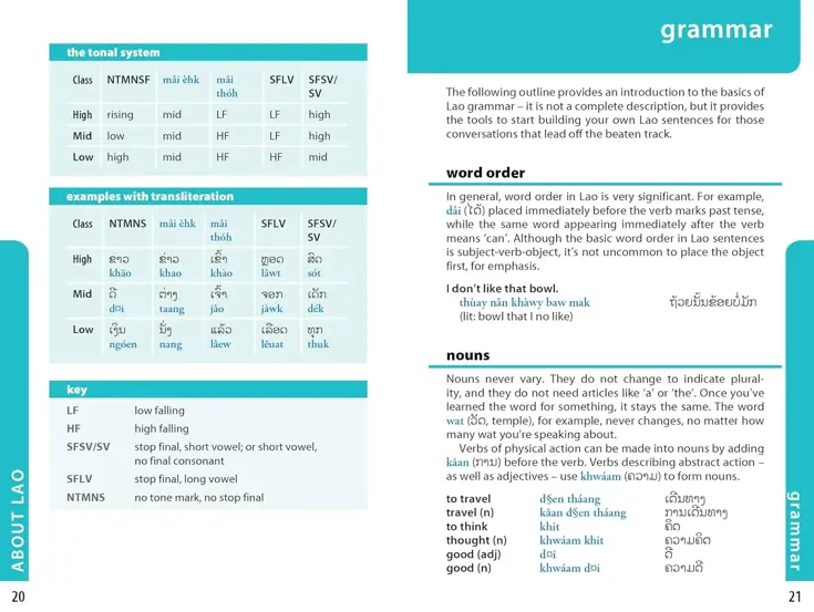 Taalgids Phrasebook Lao 6
