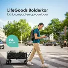 LifeGoods Bolderkar – 80KG - 80L