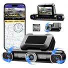 AZDome M660 4CH 128gb 2K Wifi GPS 360 graden