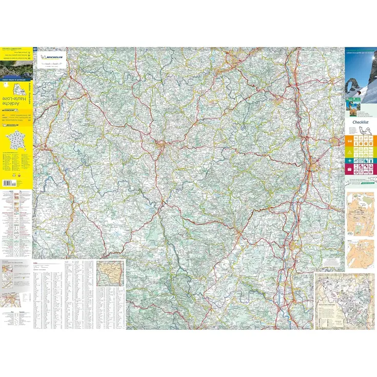 Wegenkaart Local 331 Ardeche Haute-Loire