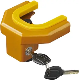 Koppelingsslot - 4,8 t/m 6,1 cm Breed - Geel