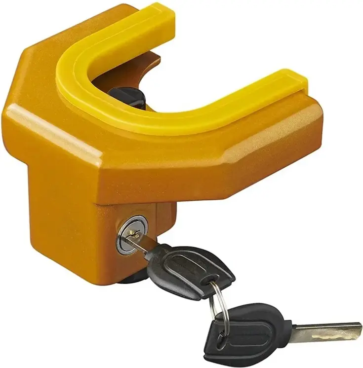 Koppelingsslot - 4,8 t/m 6,1 cm Breed - Geel