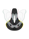 Wittkop Fietszadel Twin Medicus 3.0