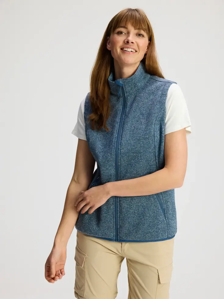 Reria - Fleecebodywarmer dames - Human Nature