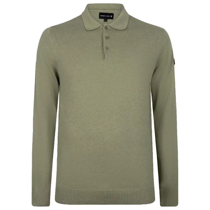 Heren Brad Knitted Polo Presly & Sun