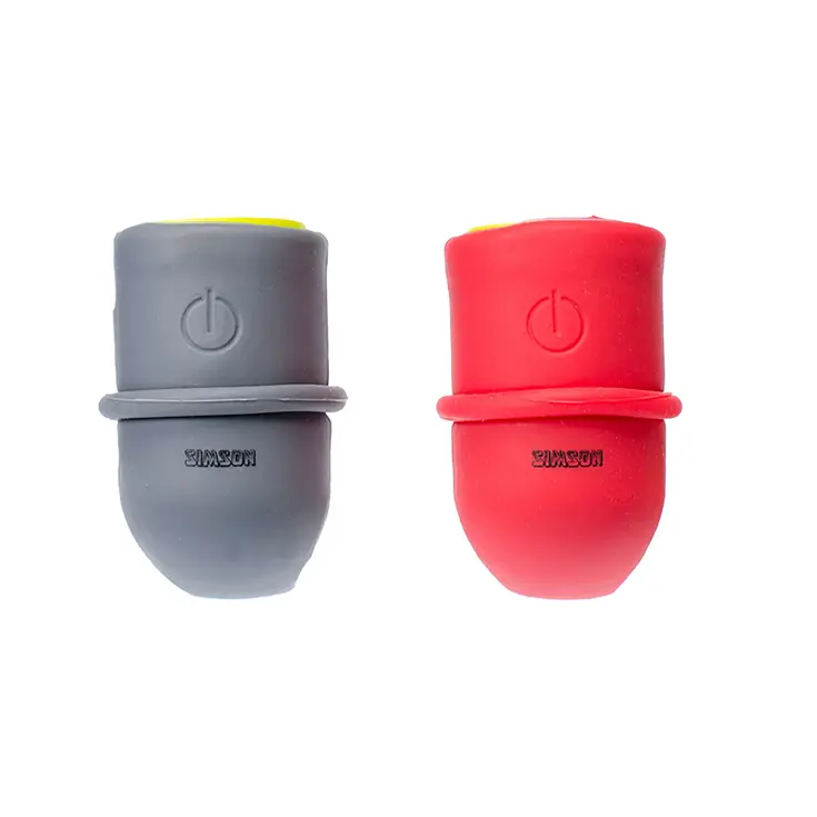Batterij LED set Simmy met silicone behuizing