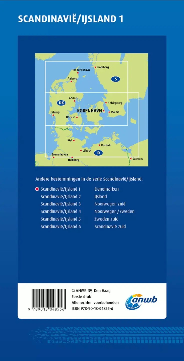 ANWB Wegenkaart Denemarken