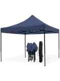 Partytent – 3x3 m – Easy-Up – Donkerblauw