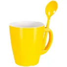 Gimex Mok met lepel Rainbow 390ml 4 Stuks