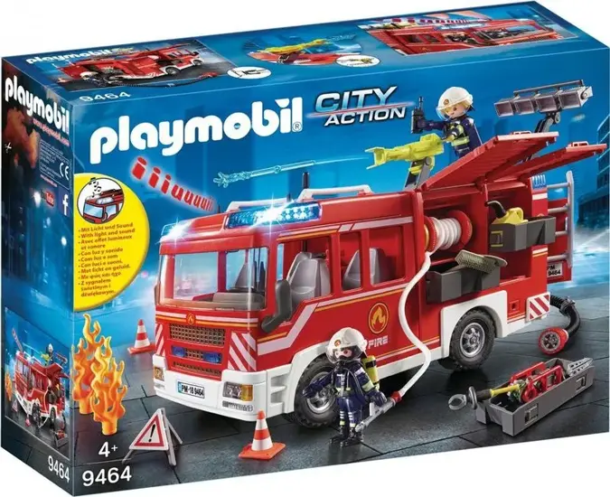 PLAYMOBIL® City Action Brandweer pompwagen 9464