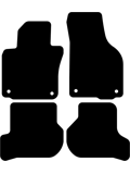 Rubber Matten Volkswagen Golf 5 (2003-2008)