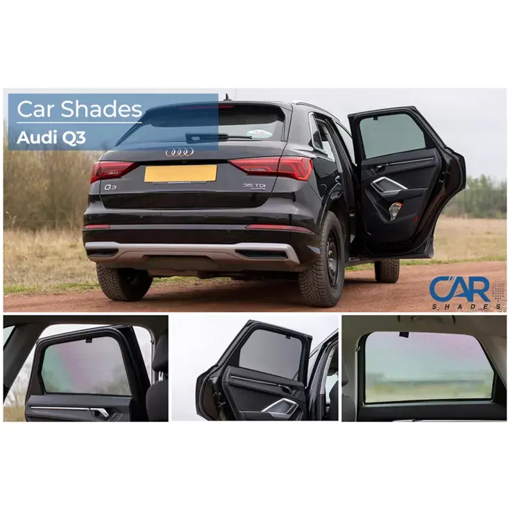 Audi Q3 (F3B) 2019 - Zonneschermen - Car Shades
