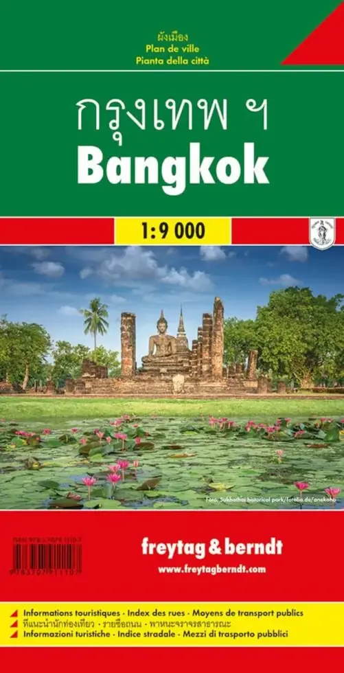 Stadsplattegrond Bangkok