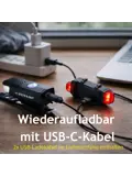 Fietslamp Set Oplaadbaar - Fietsverlichting