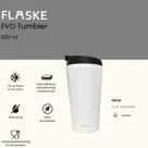 FLASKE 500 ml Koffiebeker to go