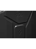 Stalen jerrycan - 20 liter - zwart