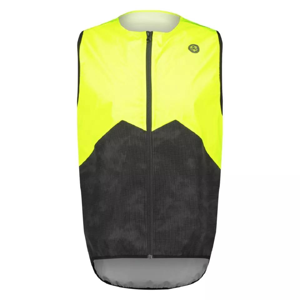 Agu  reflectievest  compact body  neon geel  Zwart   M main product image